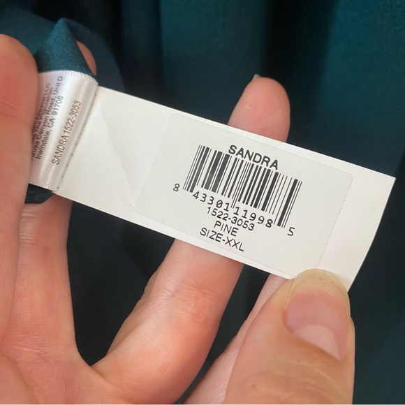 Dress The Population Sandra Gown Pine Green XXL - Picture 6 of 10